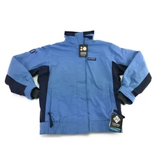 Columbia Womens Bugaboo 80th Anniversary 3-in-1 Fleece Sklyer Blue Jacket Sz S