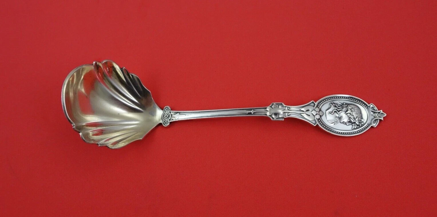 Medallion by Hotchkiss and Schreuder Sterling Silver Sauce Ladle 6 1/4"