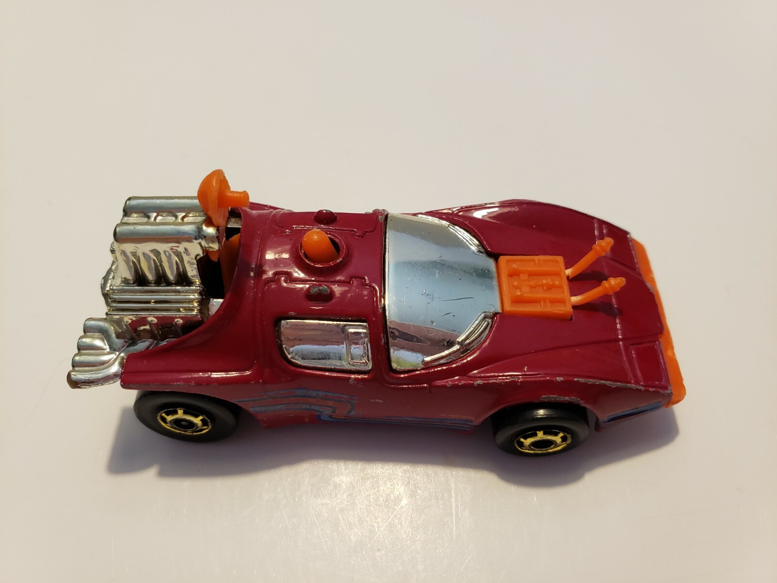Vintage 1977 Hot Wheels Science Friction Space Cop made in Hong Kong