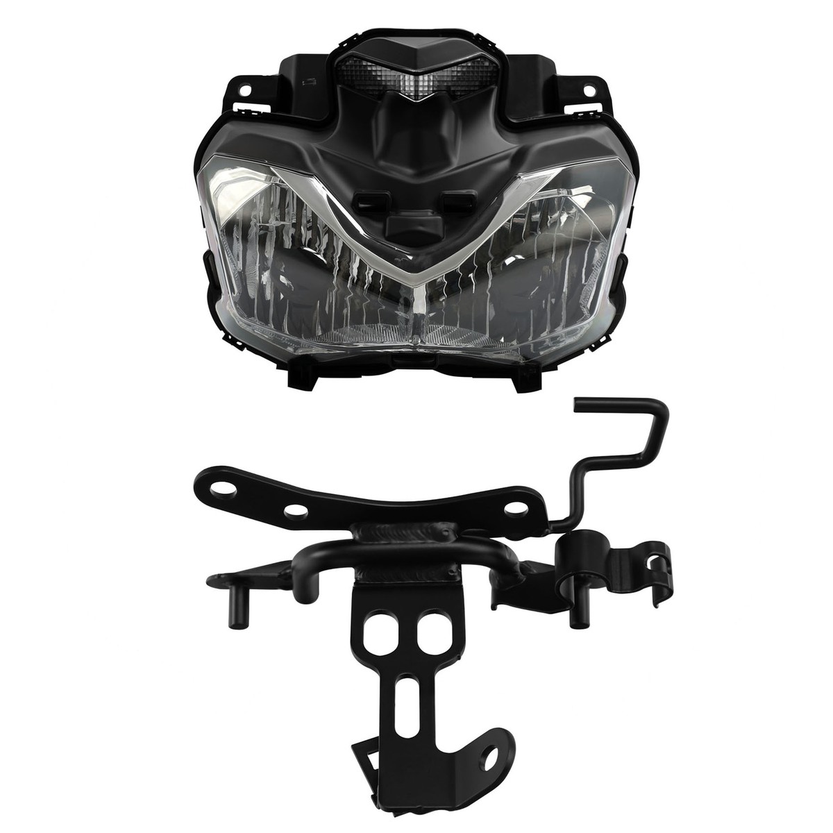 Front Headlight Assembly & Fairing Stay Bracket Fit For Kawasaki