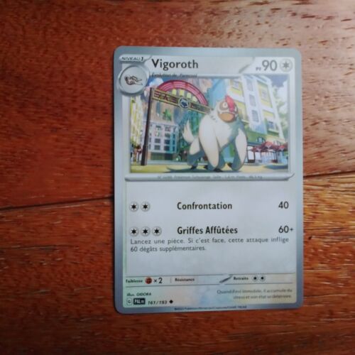 Carte Pokémon Vigoroth 161/193 EV2 Evolutions à Paldea fr neuve - Photo 1/1