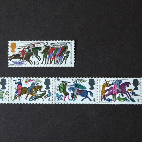 BATTLE OF HASTINGS Postage Stamps 1966 Great Britain UK 1960s - B102 - Picture 3 of 5