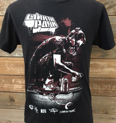 Linking Park METEORA Graphic Black Graffiti Tshirt SM-XL | eBay