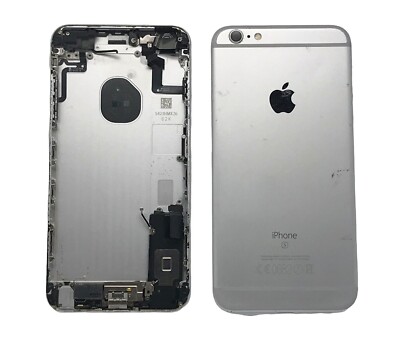 Gehäuse Hinten Silber Für IPHONE 6s Plus Mit Flex Power Und Lautstärke Demontage