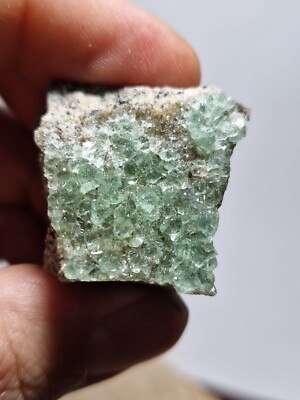 Fluorite Green Spain 36.67 gr Green Olive Natural Asturias Cubic