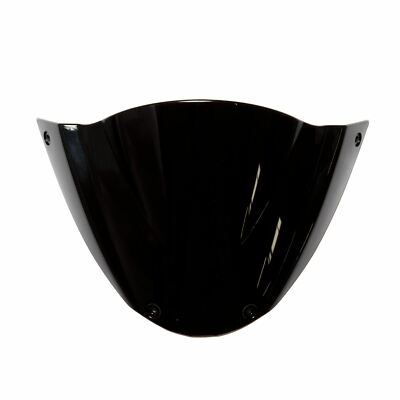 MPW Double Bubble Schwarz Windschild Scheibe für Ducati Monster 1100 09-10