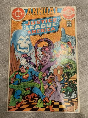 JUSTICE LEAGUE OF AMERICA ANNUAL #1 DC COMICS 1983 VF- Reader Copy