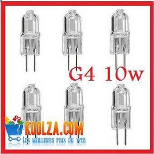 économe et puissante ! Ampoules halogène culot G4 10w G 4 Bulbs light