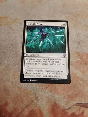 Ghostly Prison Commander Phyrexia All Will Be One MTG NM