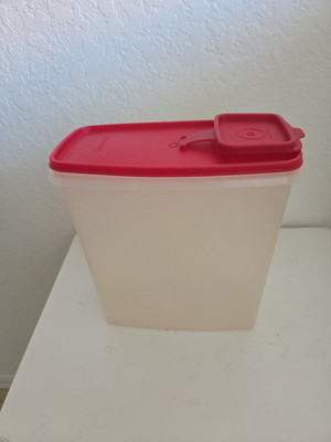 Tupperware GROSSER MÜSLIBEHÄLTER 25cm x 34cm x 12,5cm #1588 #1590 aus USA