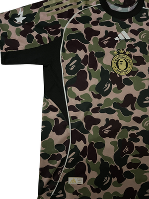 BAPE x Adidas Football Jersey Camo - Green/Brown Size XL | eBay