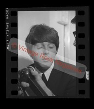 Photo BEATLES invisible Paul McCartney 20/08/1964 Las Vegas originale 35 mm NÉGATIF