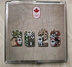 2026 Milano Cortina Olympics Team Canada NOC pin set