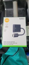 Belkin HDMI to VGA Adapter with Micro-USB Power Model AV10170BT . Brand New
