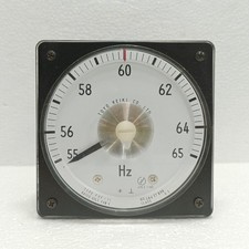TOYO KEIKI FVF-11 Fréquencemètre 55-65Hz 110V Indicateur Panneau Analogique OCCASION