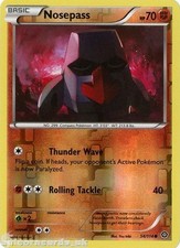 Nosepass 54/114 :: Steam Siege ::  Reverse Holo Mint Pokemon Card