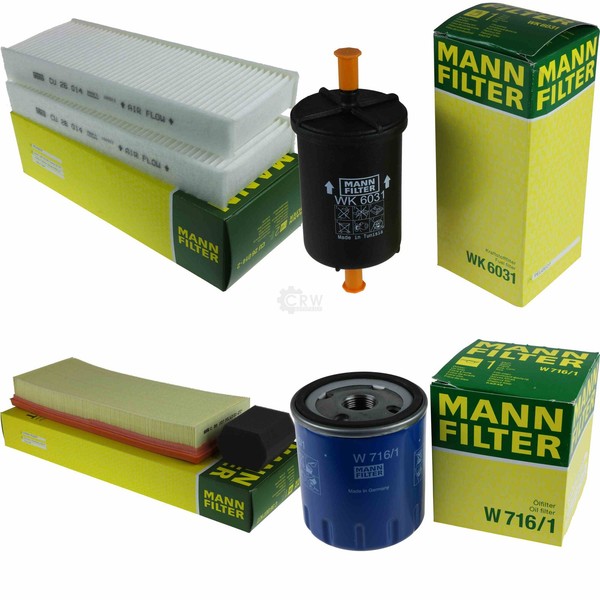Mann Inspektionspaket Filterset FüR Peugeot 308 SW II DS DS4 Puretech 130-image