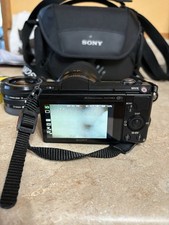 Sony Alpha 5000 Mirrorless Digital Camera with 16-50mm, 55-210mm Lens Black