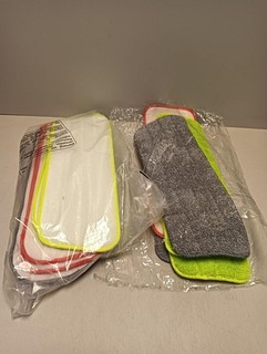 2er pack 5er Pack Wischbezug aus Microfaser – Wischmopp Mop Bodenwischer & Wis