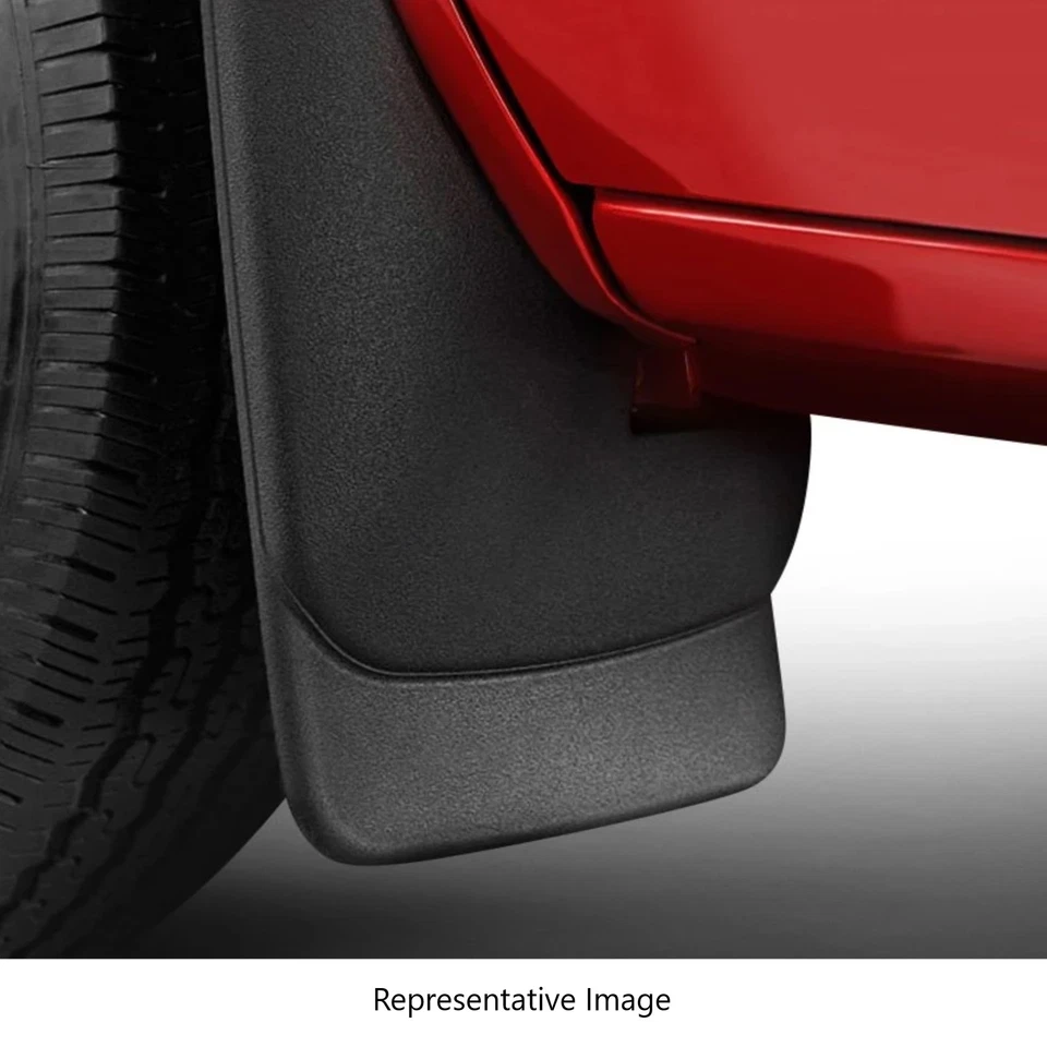 Guardabarros termoplásticos traseros negros Husky Liners para 11-16 F350 F450 Super Duty Foto 2 de 4