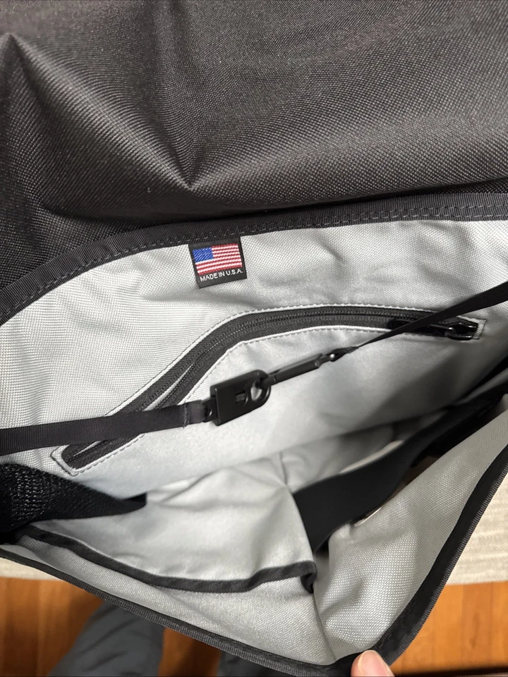 Dadgear Men's Red & Black Messenger Diaper Bag and Changing Pad - Image 3 of 4