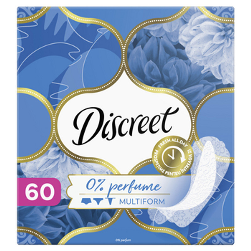 8001090161956 Discreet Air Multiform Oddychajce wkadki higieniczne 60 sztuk P 3390₽