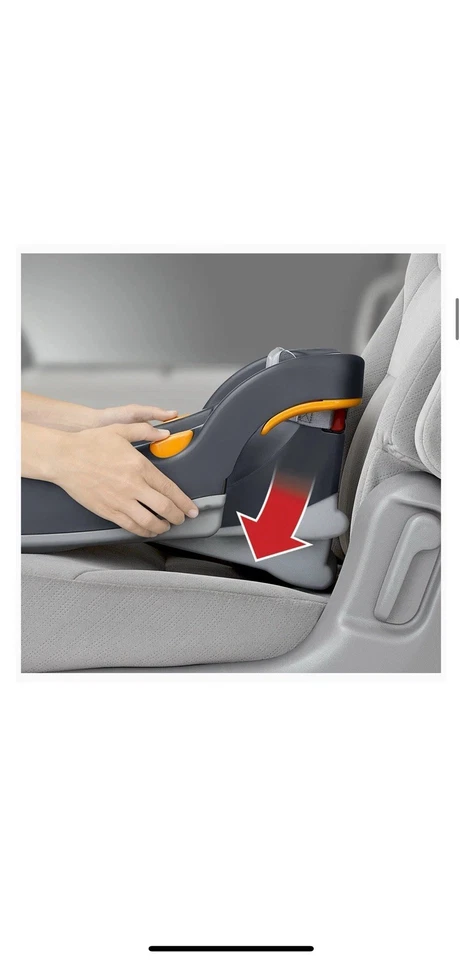 Детское автокресло Chicco KeyFit с ключом подходит к основанию 30, автомобильное основание Stay-in-Car, совместимое - Изображение 2 из 4