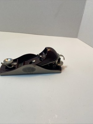 Vintage Old Stanley Number 9 1/2 Block Plane Woodworking Hand Tool
