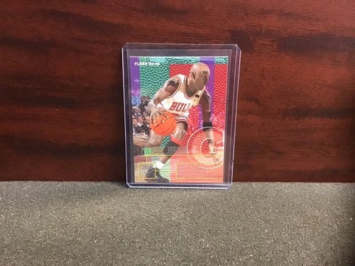 1995-96 Fleer - Michael Jordan #22 Chicago Bulls 🐐🔥🐐 🏀HOF