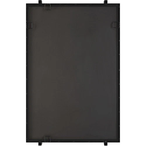 Uttermost 09937 Ladonna 37.38 X 24.25 inch Matte Black and Acrylic Rods Mirror - Picture 6 of 6