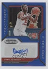 2021-22 Panini Prizm Draft Picks Blue 72/149 Charles Bassey Rookie Auto RC he0