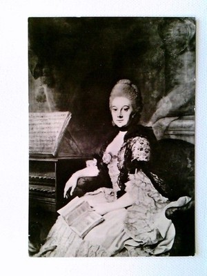 J. G. Ziesensis, Anna Amalia, Aquarell, Weimar, Wittumspalais, Künstler AK, unge