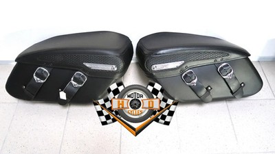 Harley Packtaschen Saddlebags OE 91138-09 91139-09 TC Touring Road King FLHRC