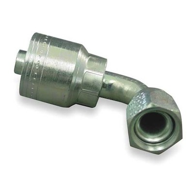 Eaton Aeroquip 1Aa8fjb6 Fitting,Elbow,3/8 In Hose,3/4-16 Jic