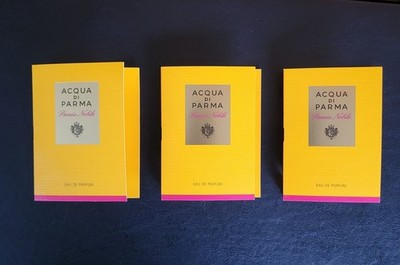 Lot of 3 ~ Acqua Di Parma   Peonia Nobile  1.5ml Eau de Parfum Sample Spray Vial