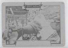 2017-18 Upper Deck Compendium Printing Plate Black 1/1 Brandon Sutter #251 0zu