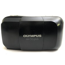 Olympus  Mju I Infinity Stylus 35mm Film Camera Point  Shoot TESTED  Y2K 90s