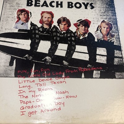 The Beach Boys Wow! Great Concert! 1972 Vinyl Album - Fun Fun Fun, I Get Around