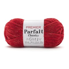 Premier Parfait Chunky Glitz Yarn 3 Pack "Cardinal Glitz"