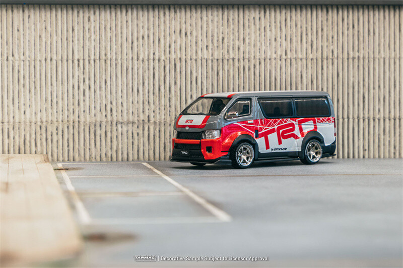 Tarmac Works 1:64 Hiace Widebody Red Diecast Model Car | eBay