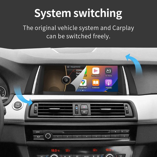 10.25”Car Multimedia Screen For BMW 5 Series F10 F11 2010-2012 With CIC System - Picture 5 of 12