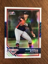 Mitchell Stone 2017 USA Baseball Stars Stripes Platinum Stars #40 Cowboys /10