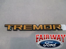 21 thru 26 F-150 OEM Genuine Ford Tremor Tail Gate Emblem - "TREMOR"