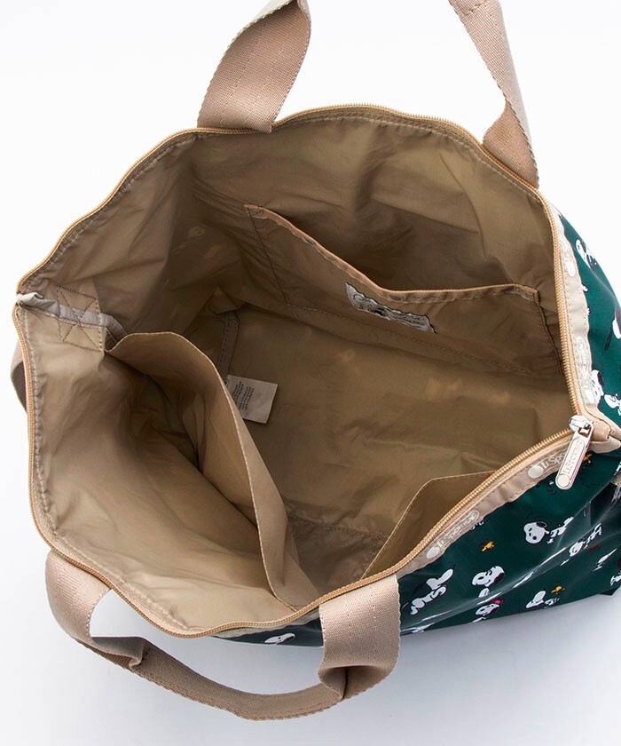 LeSportsac x PEANUTS 50th Anniv. Snoopy Polyester HC47 Delux Tote