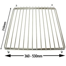 BAUMATIC Cooker OVEN SHELF With Screw Fix Extendable Arms - Safer & More Secure