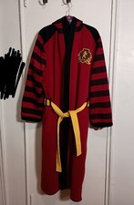 Harry Potter Gryffindor Hooded Bath Robe, Size Mens Large/XL