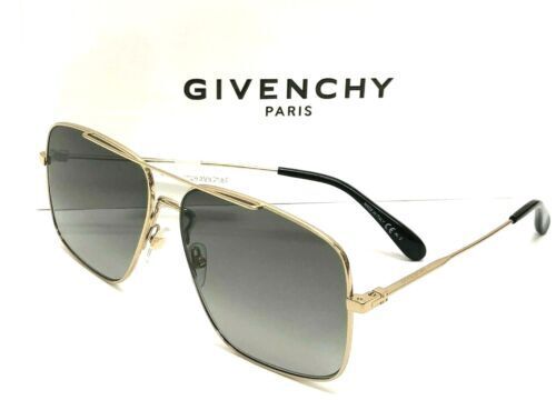 Givenchy Sunglasses Gold Grey Aviator GV7183/S J5G 9O 63/12 Givenchy Sunglasses Gold Grey Aviator GV7183/S J5G 9O 63/12