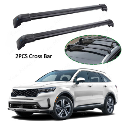 ERKUL Roof Rack Cross Bars For Kia Sorento 2021-2024 S, EX, SX