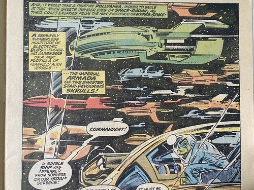 AVENGERS #96 : The Andromeda Swarm! 1972 KREE-SKRULL WAR Marvel Comics - Bild 6 von 9