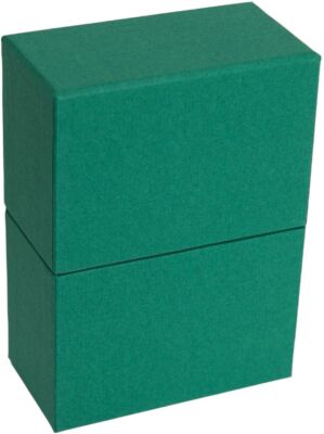 HNFD Fotobox Parda 300 Fotos 10x15 cm tannengrün Kragen stehend hoch